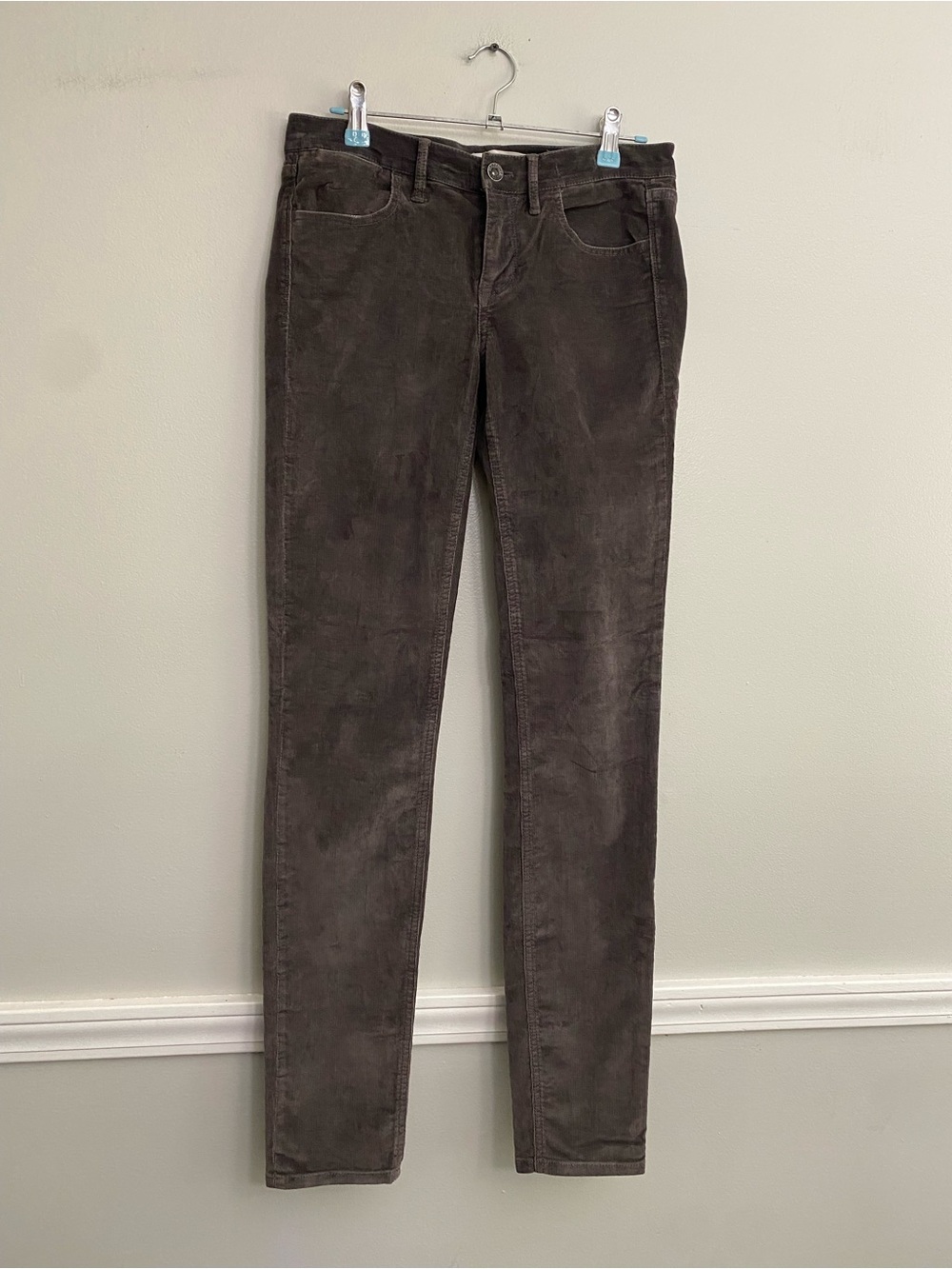 Madewell Gray Corduroy Pants - 27x32